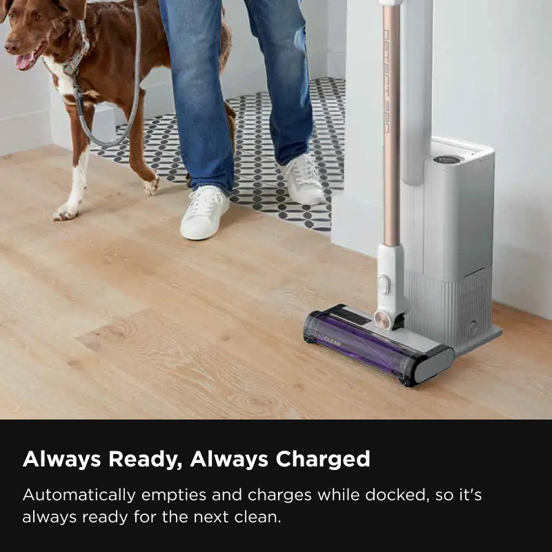 Shark Cordless Vacuum with Auto Empty System & Deep Cleaning | Detect Pro